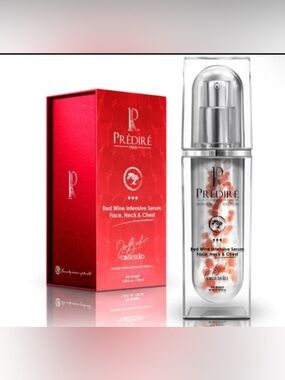 NIB PREDIRE PARIS Red Wine Intensive Serum Face, Neck & Chest